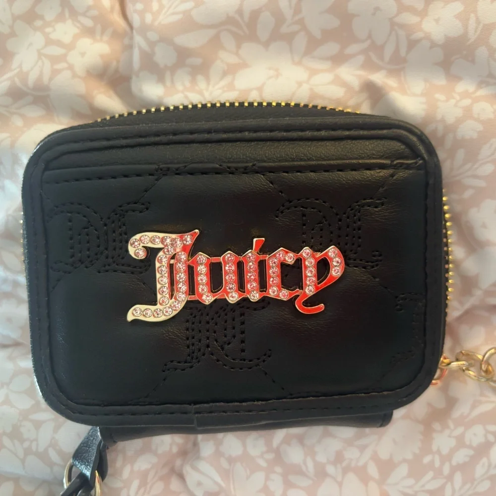 Juicy Couture Wallet with Wristlet Strap